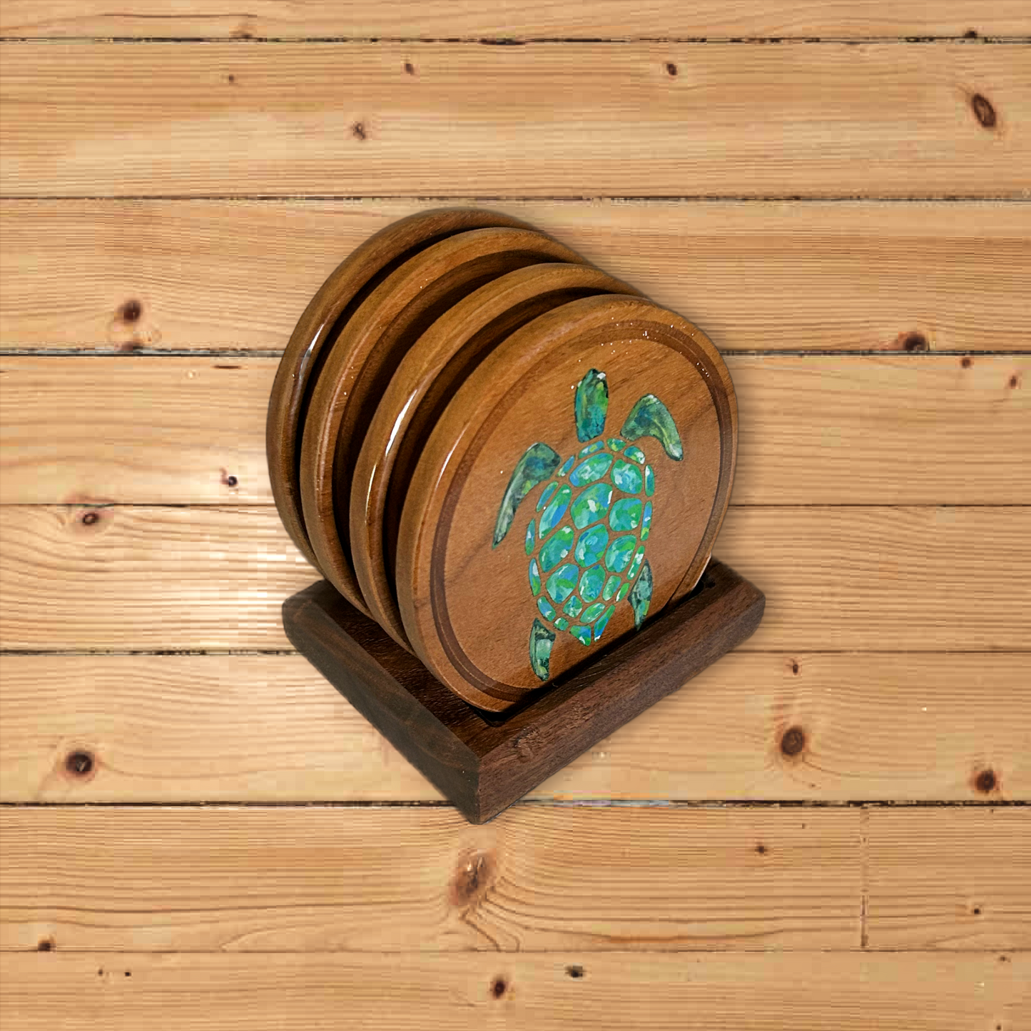 Turtle coasters